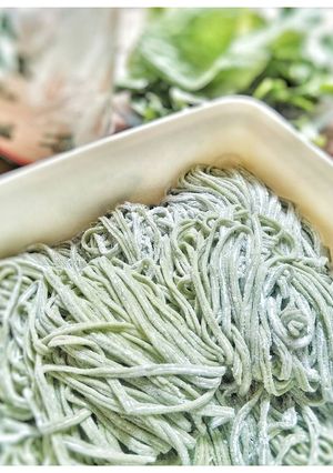 Foto resep Mie sehat (vegetable noodle) homemade