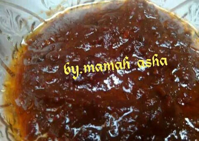 Sambal terasi pedas manis