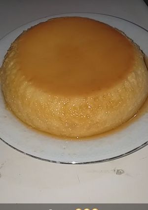 Una foto de Flan de leche fácil