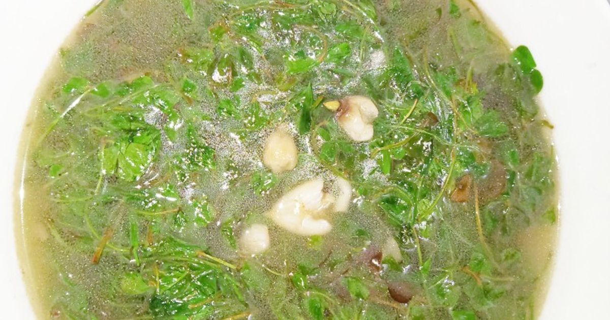 Cách Làm Món Canh Rau Cỏ Bợ của Thu Mèo - Cookpad