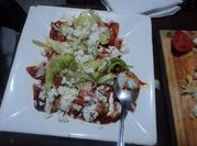 Una foto de pure de manzana para carnes