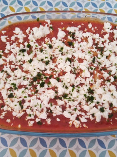 Una foto de Habichuelas con cuscús al horno