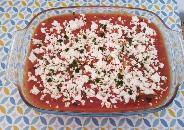 Habichuelas con cuscús al horno