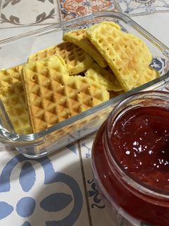Una foto de Gofres caseros 😋