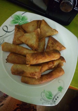 A picture of Spring Rolls.