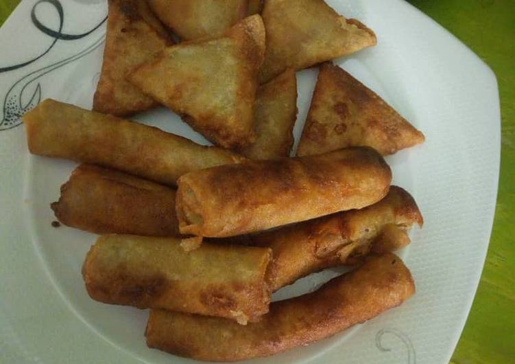 Recipe of Spring Rolls in 15 Minutes for Family