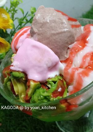 Foto resep Ice kelapa Kagoda by yoan kitchen