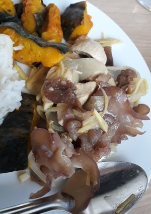 รูปของ ไก่ผัดขิง