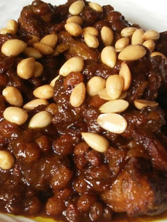 Una foto de El mroziya marroquí *receta fácil de fiesta de cordero