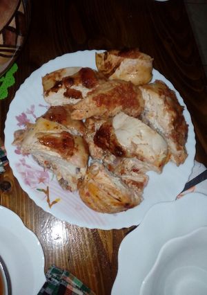 صورة لوصفة دجاج محمر بصوص روعة