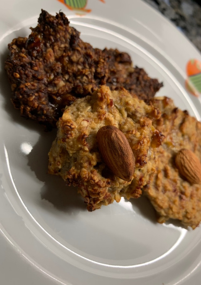 Una foto de Galletas saludables de banana y avena