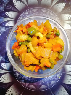 मिक्स ड्राई वेज (Mix dry veg recipe in Hindi) रेसिपी मुख्य फोटो