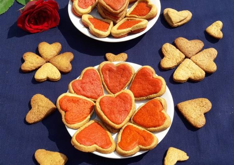 Steps to Make Homemade Valentine Special Heart Shaped Cookies