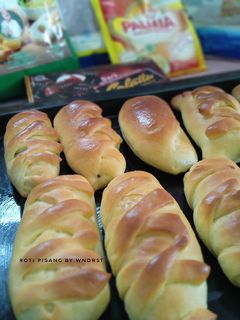 Foto resep Roti isi pisang coklat