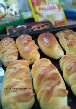 Foto resep Roti isi pisang coklat