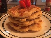 A picture of bisquick pancakes