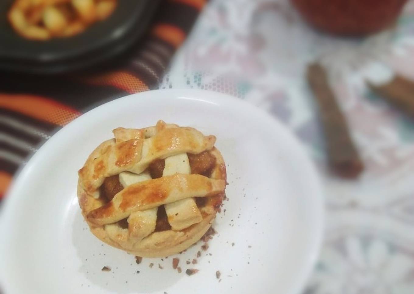 Healthy Honey Apple Pie
