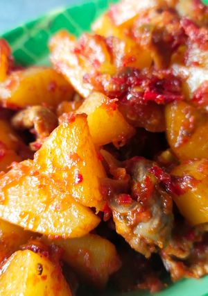 Foto resep Sambal Kentang Ampela