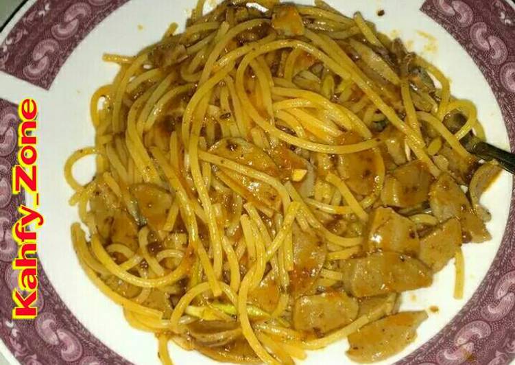 Spagetti Baso Apa adanya