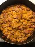 One Pan Cajun Cheesy Sausage Pasta