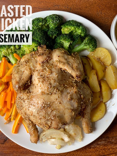 Foto resep Roasted Chicken Rosemary👍