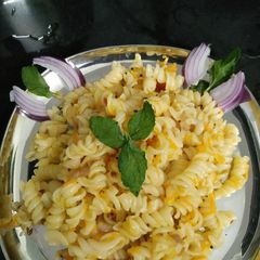 A picture of Vegetable carrot pasta.
