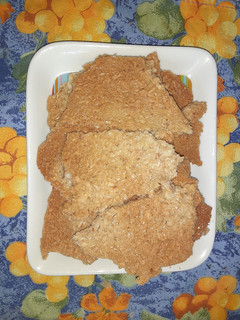 Una foto de Tostadas de coco