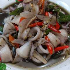รูปของ Cumi asin cabe ijo