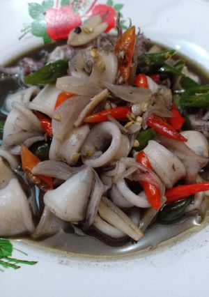 Foto resep Cumi asin cabe ijo