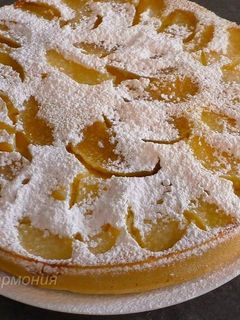Фото Шарлотка с яблоками.