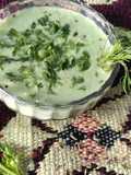 Cabbage and Green Pea Raita