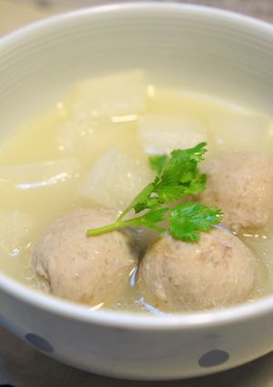 蘿蔔貢丸湯 的食譜成品照片