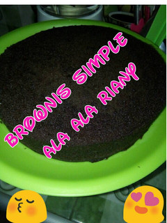 Foto resep Brownis rumahan
