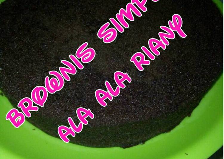Brownis rumahan