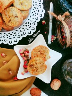 عکسی از دستور کیک هویج و گردو
