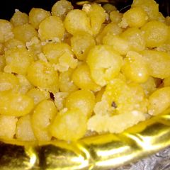 Besan ki boondi(sweet) A picture of Besan ki boondi(sweet).