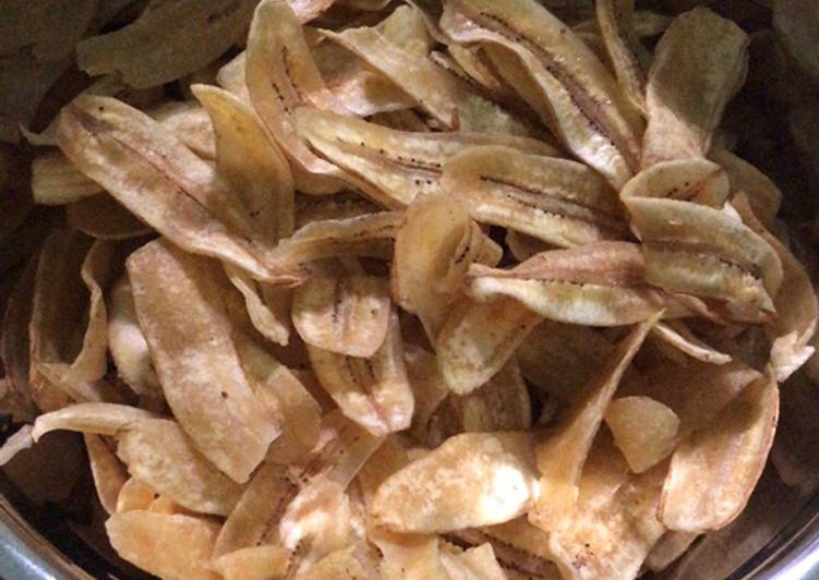 Keripik pisang kepok Renyah Gurih 😉
