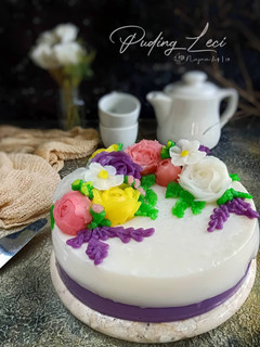 Foto resep Jelly Flower rasa Lechy