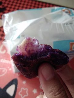 Foto resep Bola-bola ubi ungu isi Mozarella