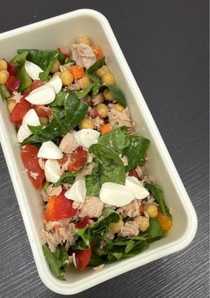 Una foto de Ensalada de garbanzos 2.0