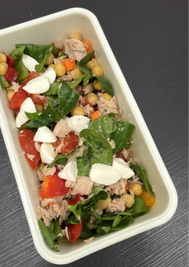 Una foto de Ensalada de garbanzos 2.0