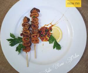 Resep Mudah Sate Cumi Pedas Praktis Enak