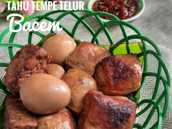 Bagaimana Membuat Bacem Tahu Tempe Telur, Lezat