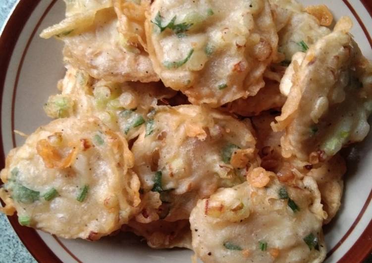 Langkah meracik Tempe mendoan, Enak Banget