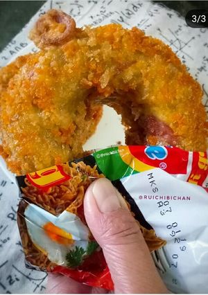 Foto resep Donat indomie #BikinRamadanBerkesan #2