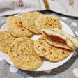 Pan Naan vegano y sin gluten
