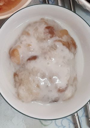 Hình của món Chè hạt me.