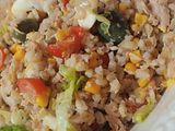Insalata con riso ai cereali