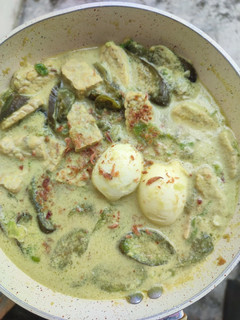 Foto resep Bobor terong tempe telor