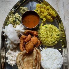 A picture of Steamed Modak kadabu.